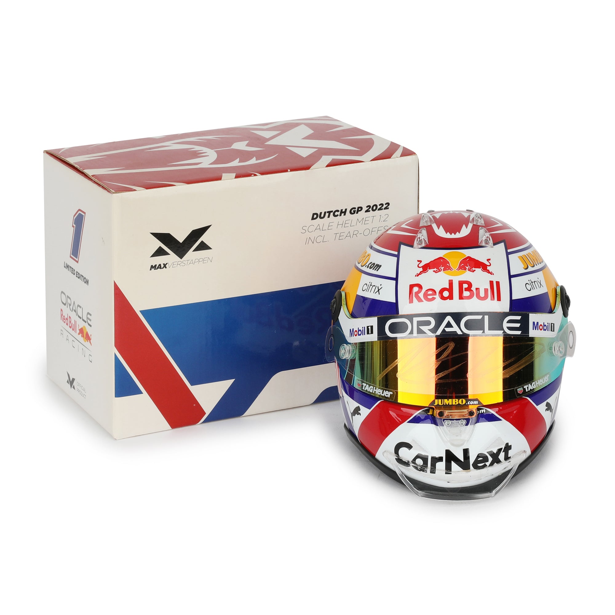 1/4 Schuberth 2022 Formula 1 Max Verstappen Red Bull #1