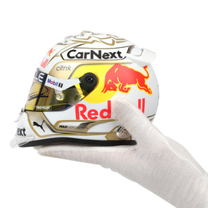 LOT 073 - Max Verstappen 2022 Signed 1.2 Scale Helmet