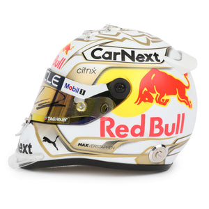 LOT 073 - Max Verstappen 2022 Signed 1.2 Scale Helmet