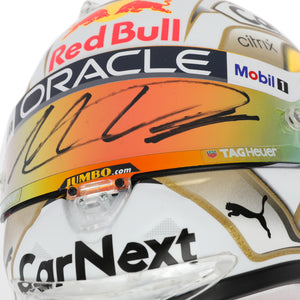 LOT 073 - Max Verstappen 2022 Signed 1.2 Scale Helmet