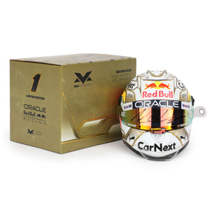 LOT 073 - Max Verstappen 2022 Signed 1.2 Scale Helmet