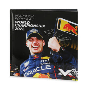 LOT 101 - Red Bull Double World 2022 Champions Max Verstappen Signed Year Book