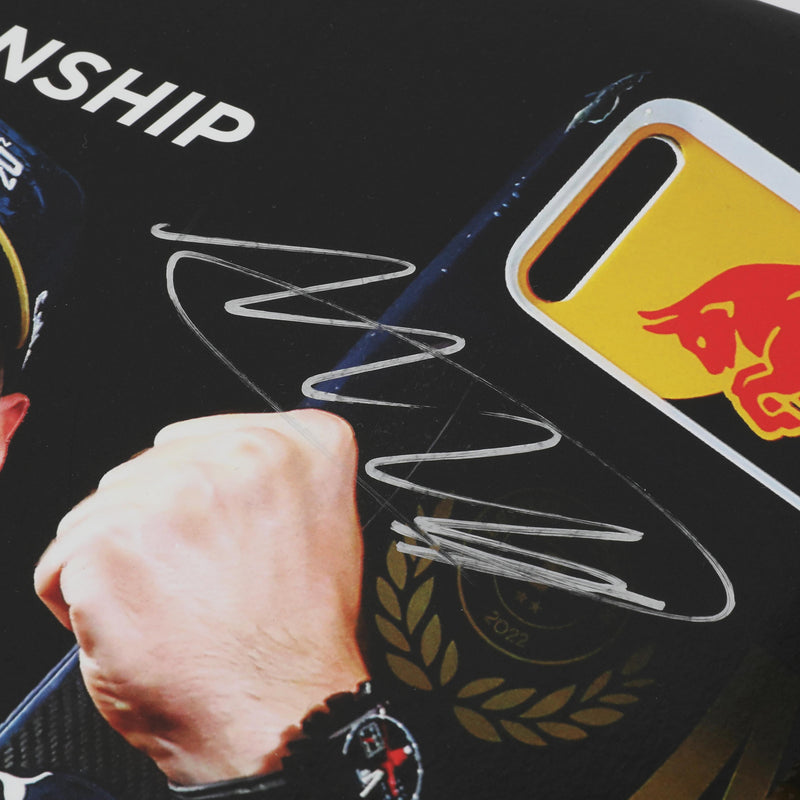 LOT 101 - Red Bull Double World 2022 Champions Max Verstappen Signed Year Book