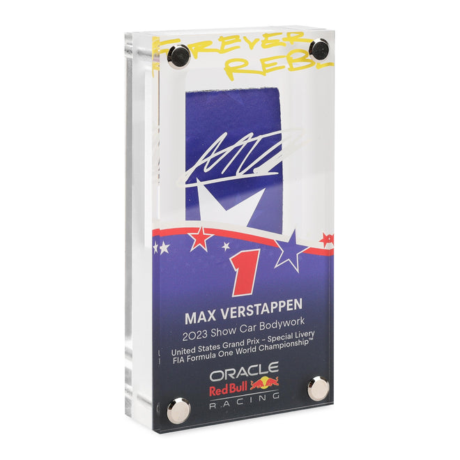 Max Verstappen 2023 Oracle Red Bull Racing Show Car Bodywork in Acrylic - US GP