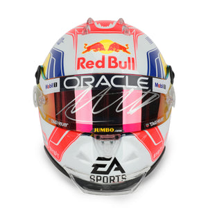 LOT 085 - Max Verstappen 2023 Signed 1.2 Scale Mini Helmet