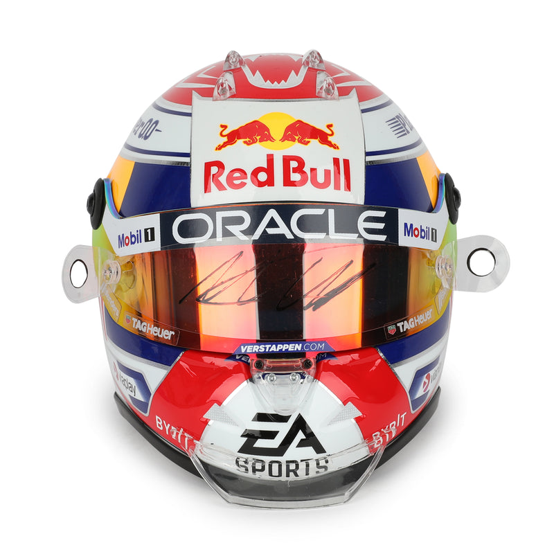 LOT 139 - Max Verstappen 2024 Signed 1.2 Scale Helmet