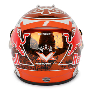 LOT 067 - Max Verstappen Signed 2024 Red Bull Racing 1:2 Scale Helmet - Orange Tribute