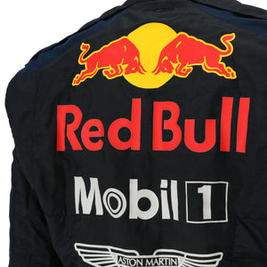 LOT 107 - Red Bull Racing Pit Crew Suit - Signed by Max Verstappen
