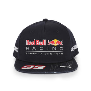 LOT 081 - Max Verstappen Signed Red Bull Cap