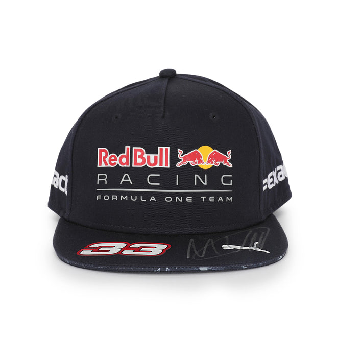 LOT 081 - Max Verstappen Signed Red Bull Cap
