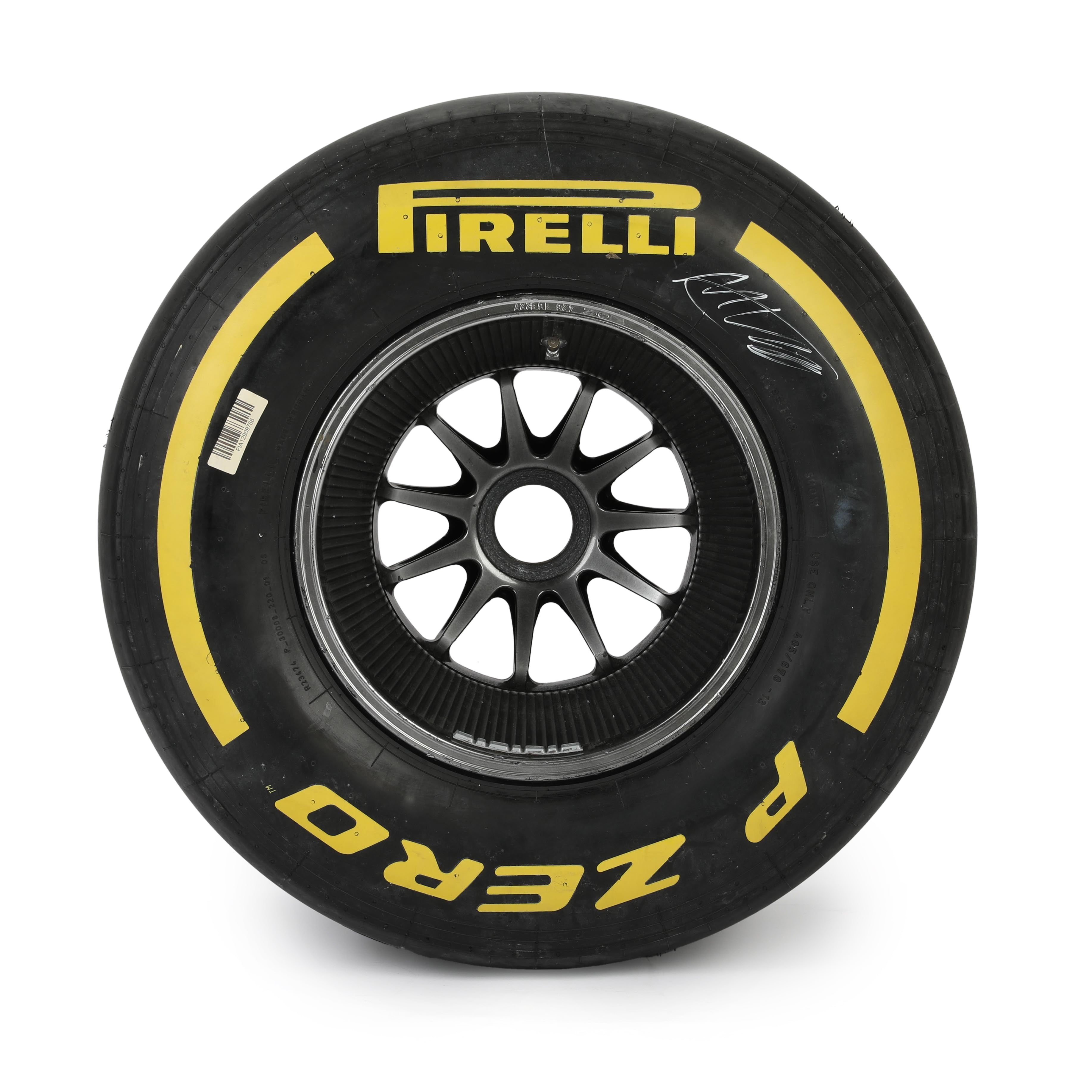 Max Verstappen Signed Red Bull Racing Wheel and Tyre
