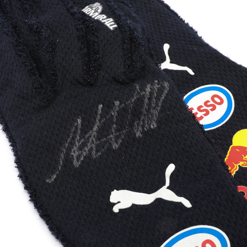 LOT 087 - Max Verstappen 2021 Signed Grand Prix Used Gloves