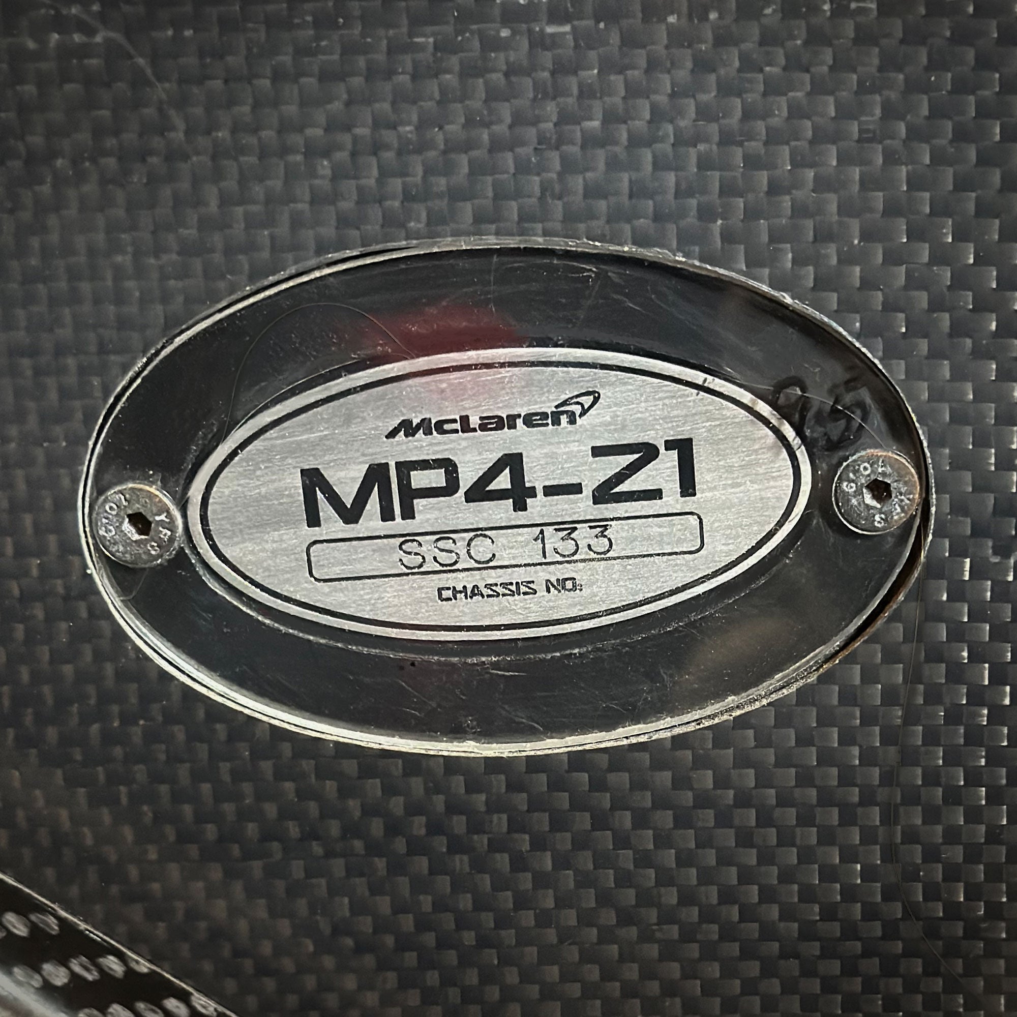 Official MP4-21 McLaren F1® Team Show Car With 2008 Championship-winning Livery