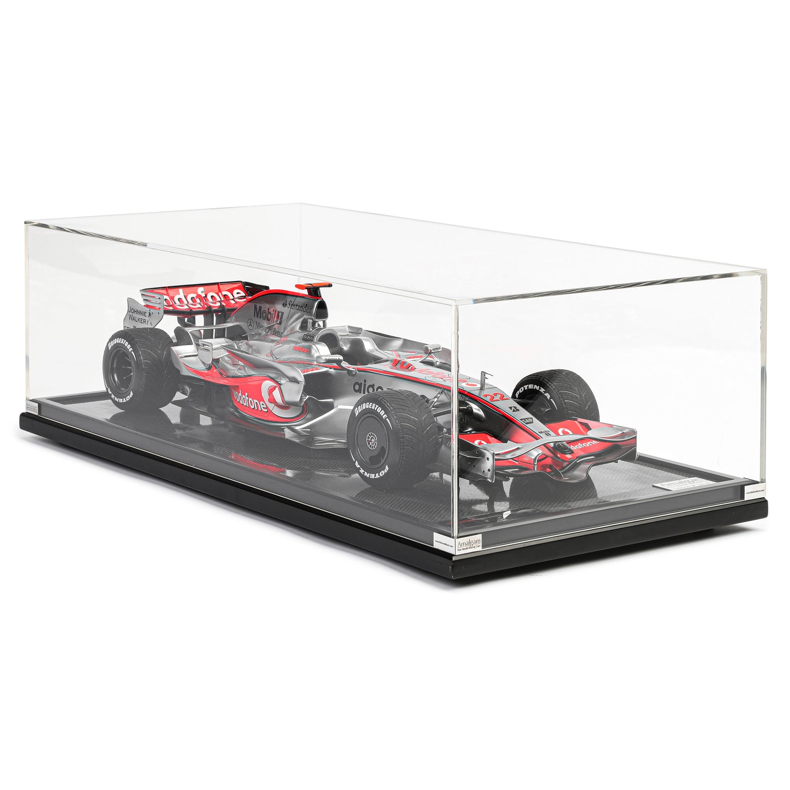 Season Launch LOT 014 – Lewis Hamilton 2008 McLaren MP4-23A 1:8 Scale Model Car - Monaco GP Amalgam