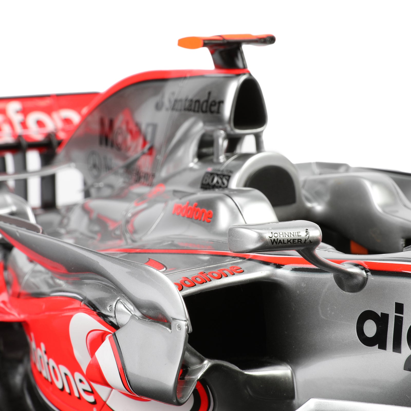 Season Launch LOT 014 – Lewis Hamilton 2008 McLaren MP4-23A 1:8 Scale Model Car - Monaco GP Amalgam