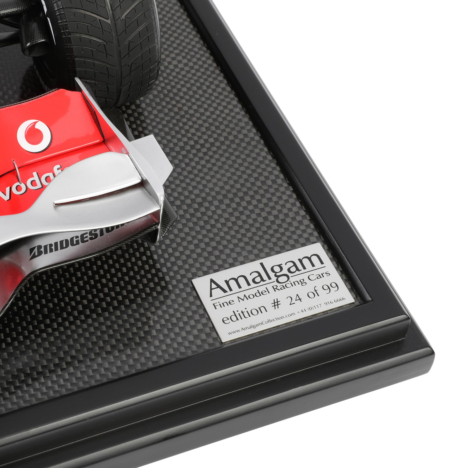 Season Launch LOT 014 – Lewis Hamilton 2008 McLaren MP4-23A 1:8 Scale Model Car - Monaco GP Amalgam