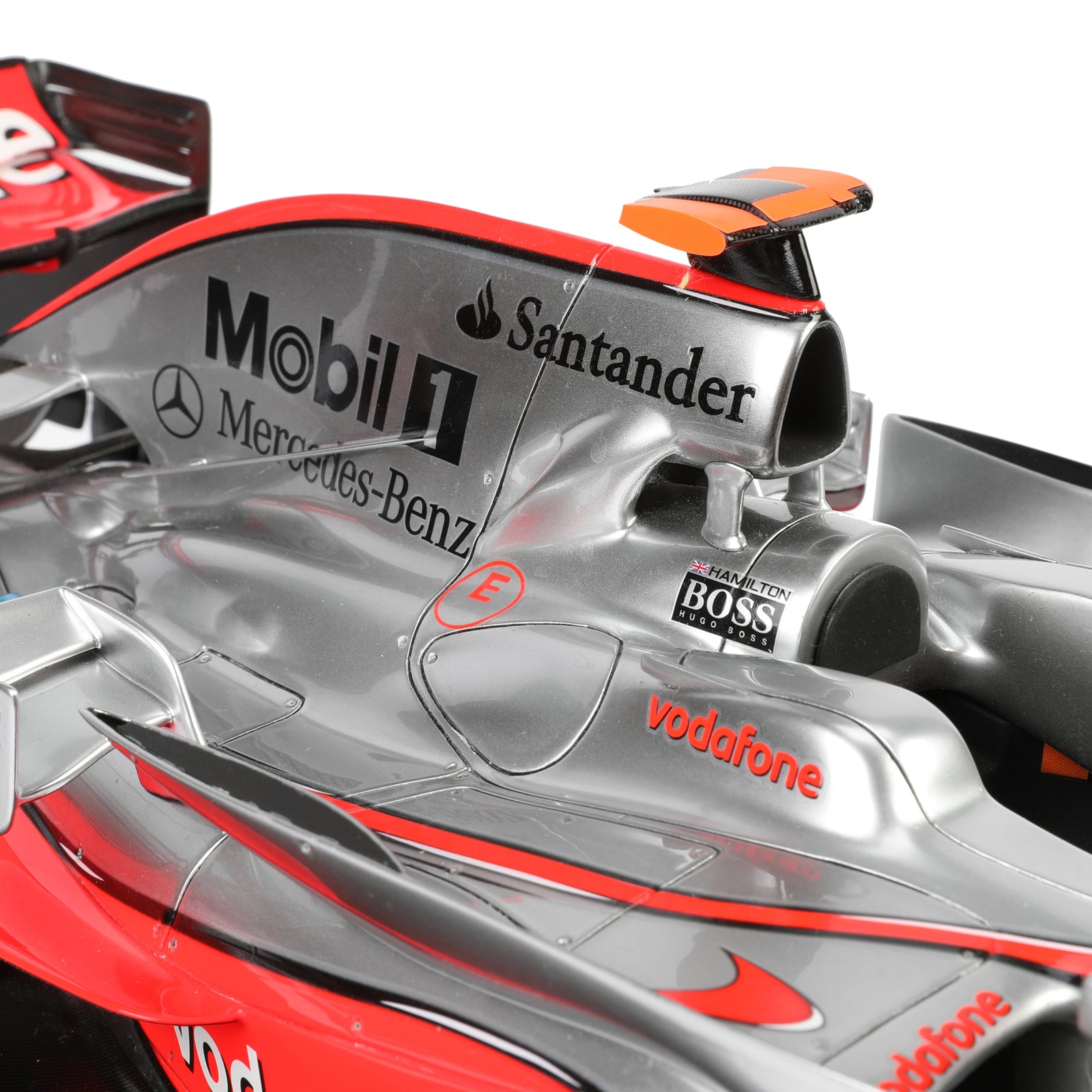 Season Launch LOT 014 – Lewis Hamilton 2008 McLaren MP4-23A 1:8 Scale Model Car - Monaco GP Amalgam