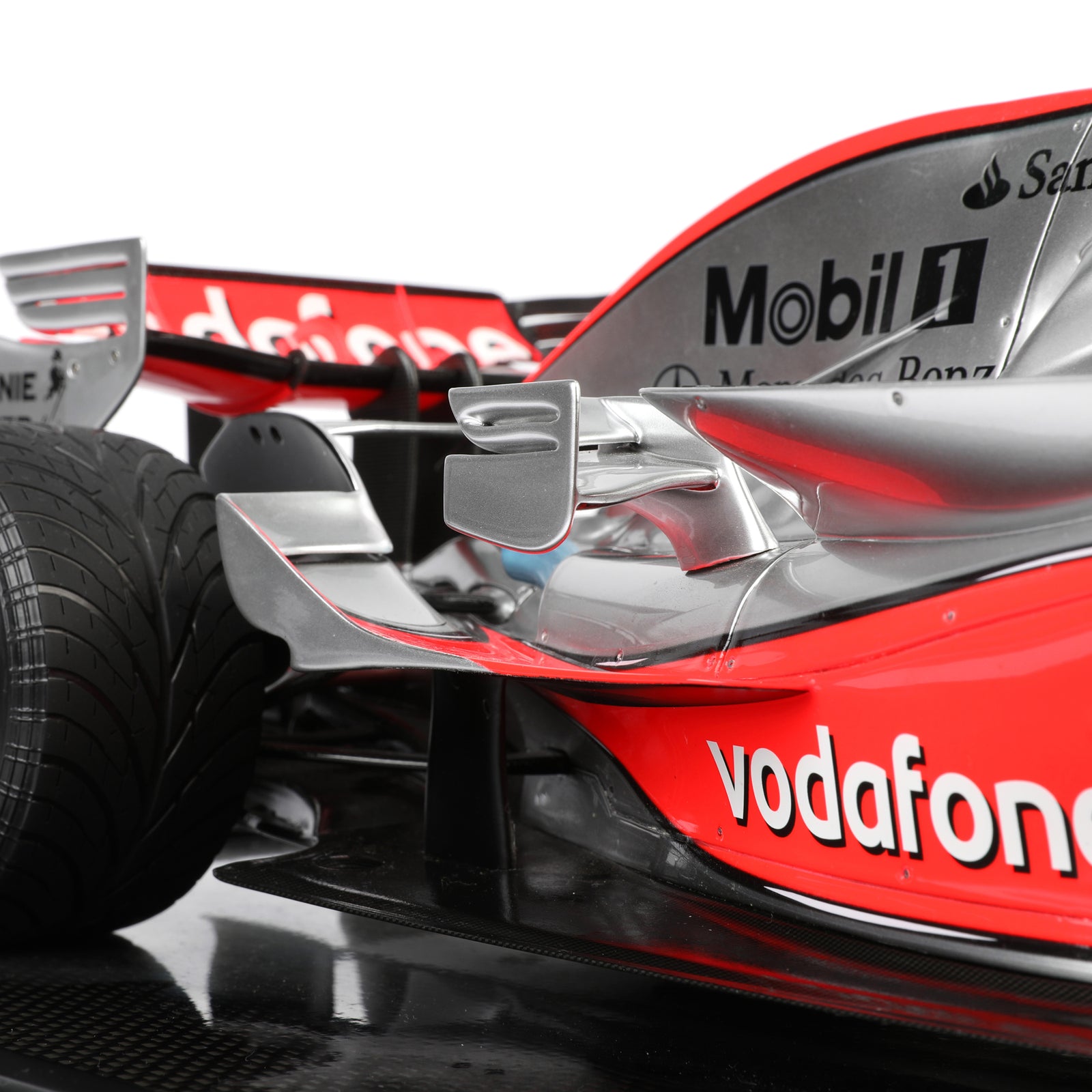 Season Launch LOT 014 – Lewis Hamilton 2008 McLaren MP4-23A 1:8 Scale Model Car - Monaco GP Amalgam