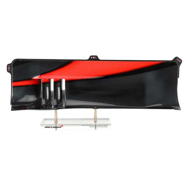 McLaren 2015 MP4-30 Mounted LH Shoulder Louvre on Display Stand