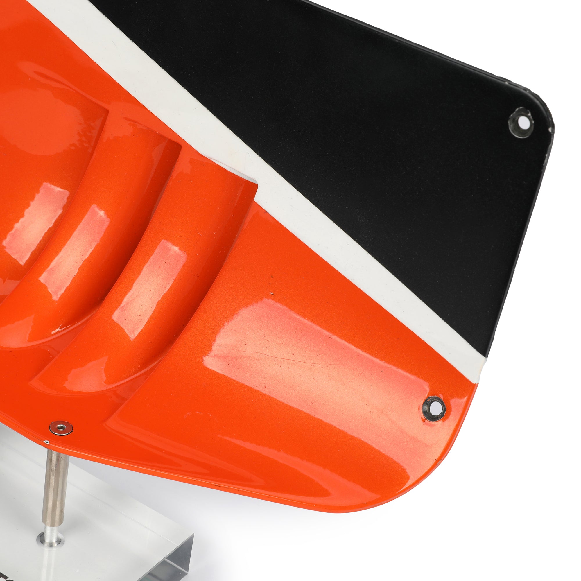 McLaren 2017 MCL-32 LH Shoulder Louvre on Display Stand – F1