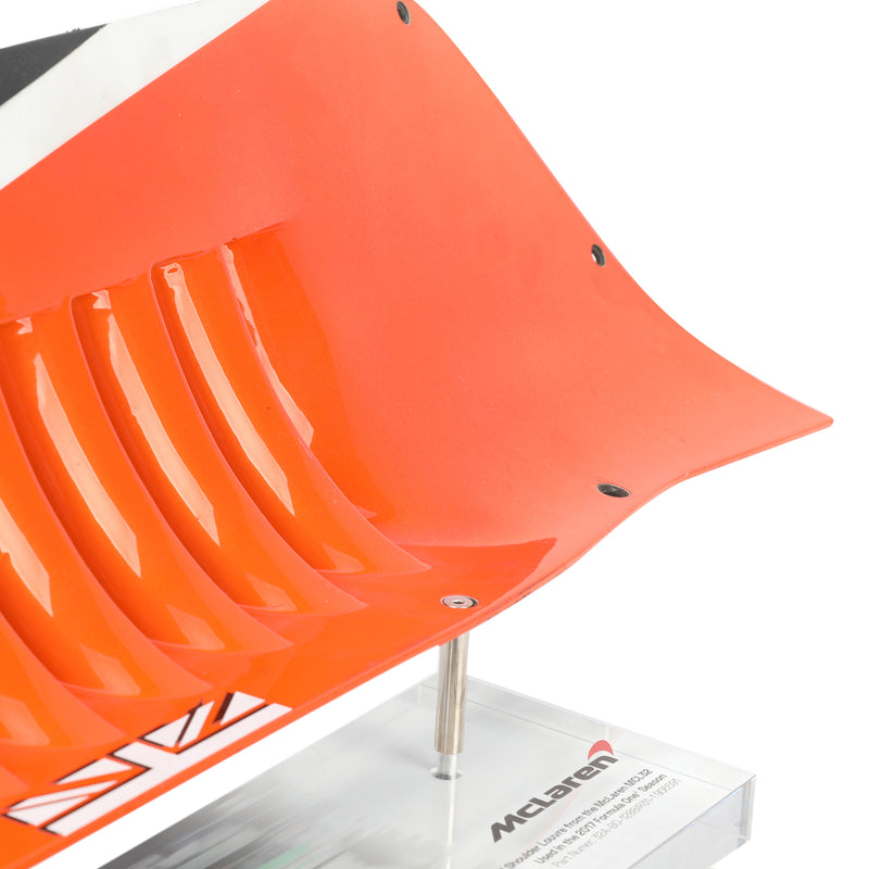 McLaren Formula 1 Team MCL-32 right shoulder louvre 2017 premium motorsport display collectible