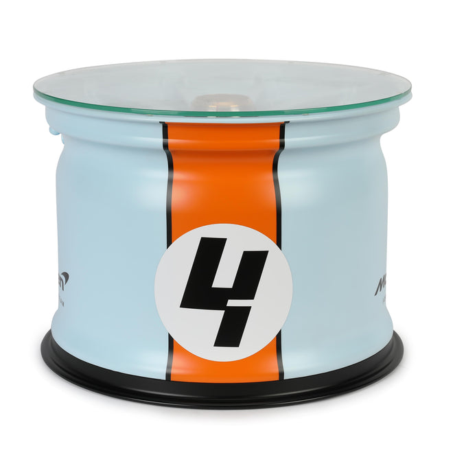 Lando Norris 2021 Gulf Livery Front Wheel Rim Table