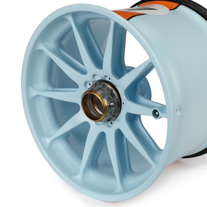 Lando Norris 2021 Gulf Livery Front Wheel Rim Table