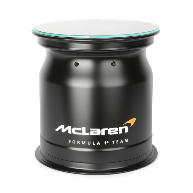 Authentic Formula One® McLaren wheel rim table