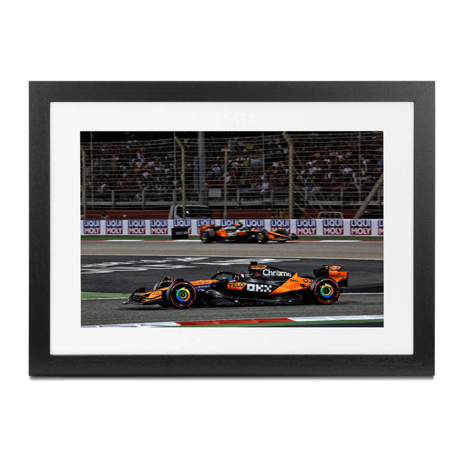 McLaren F1 Team 2025 Print - Bahrain GP