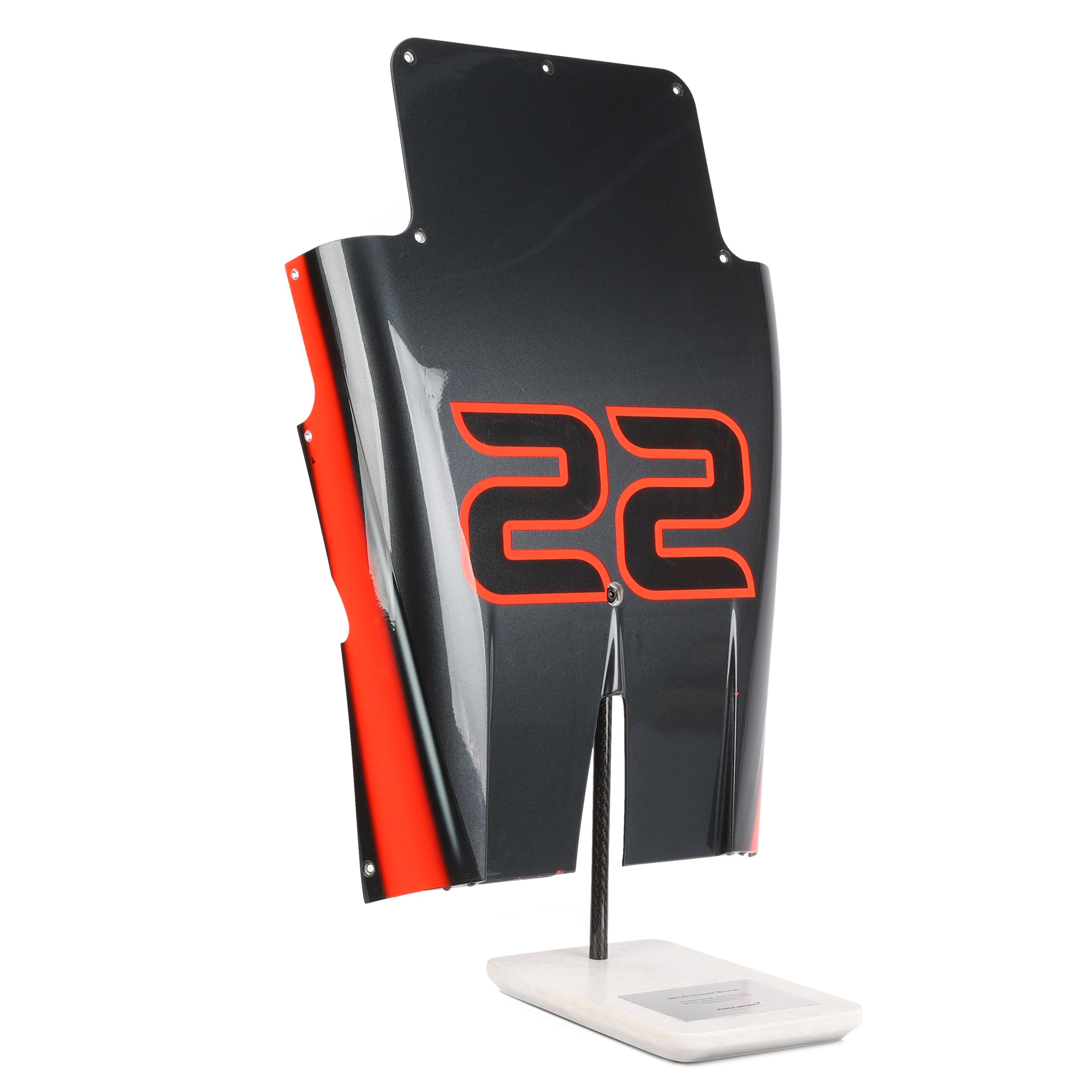 McLaren MCL32 Chassis Bonnet Jenson Button Monaco GP