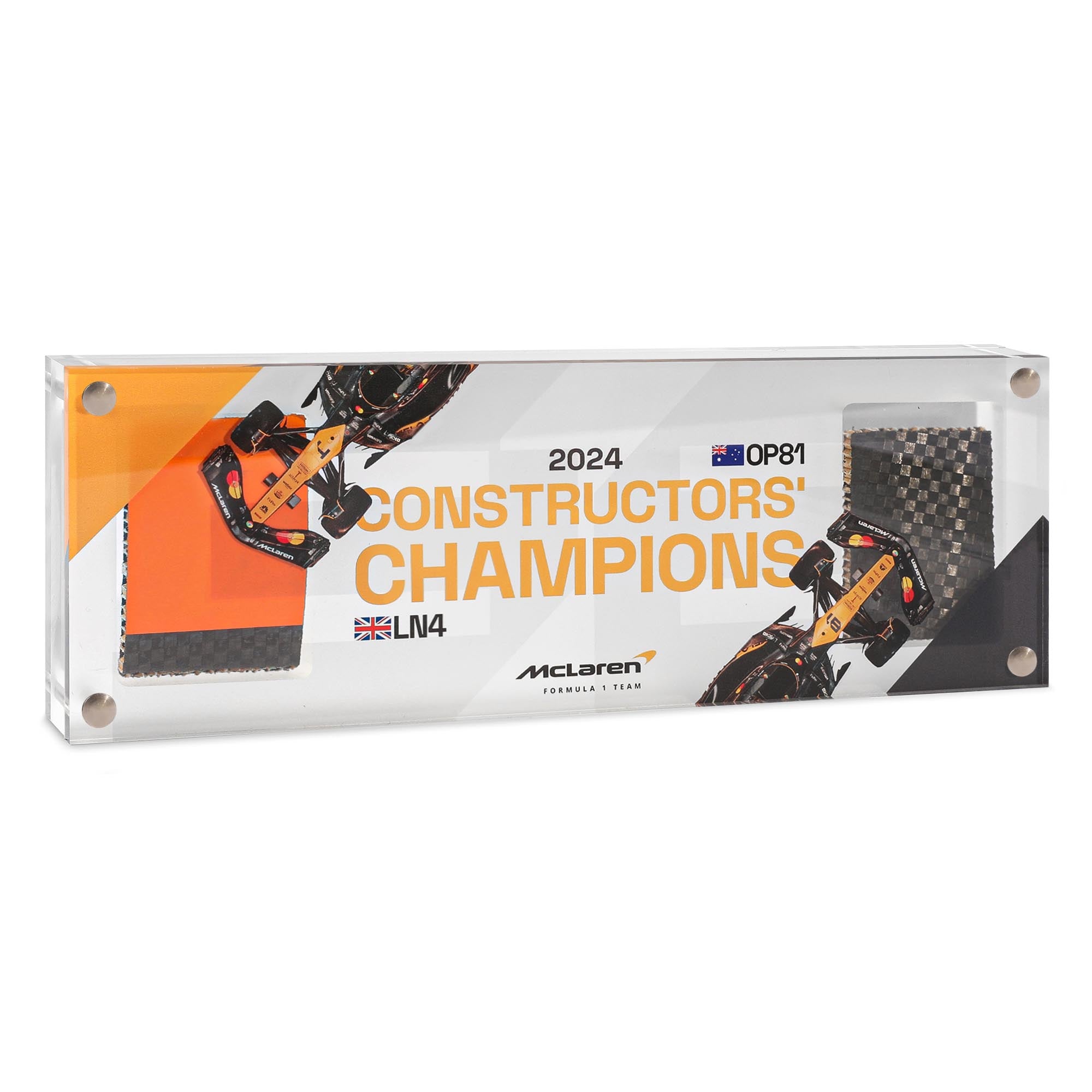 2024 Constructors Champions McLaren Team Dual Bodywork Acrylic
