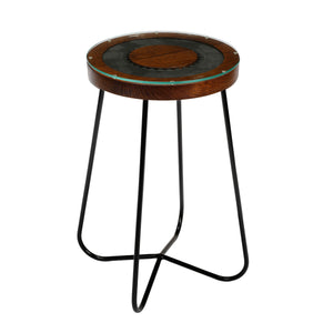 Mercedes AMG Petronas Lewis Hamilton 2018 Brake Disc Table Formula 1 collectible displayed in premium motorsport display