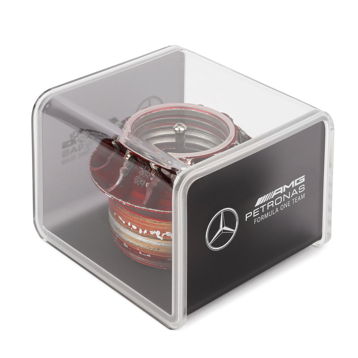 MercedesAMG Petronas F1 Team 2014 Grand Prix Used Wheel Nut in Displa