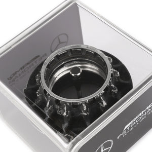 Mercedes AMG Petronas 2015 Grand Prix Used Black Wheel Nut in Display Case