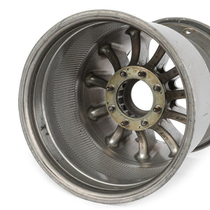 Mercedes-AMG PETRONAS F1® Team 2018 Season Used Rear Wheel Rim Table authentic Formula 1 motorsport collectible display piece