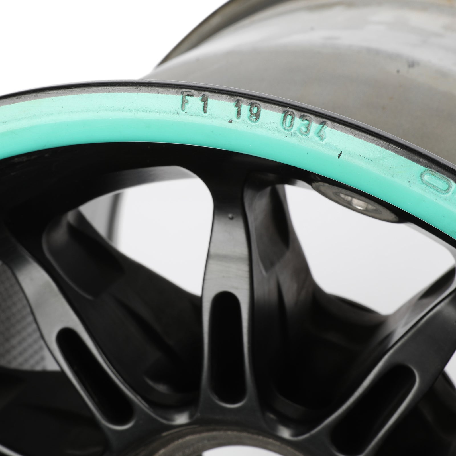 Mercedes-AMG PETRONAS F1® Team 2019 Season Used Front Wheel Rim Table