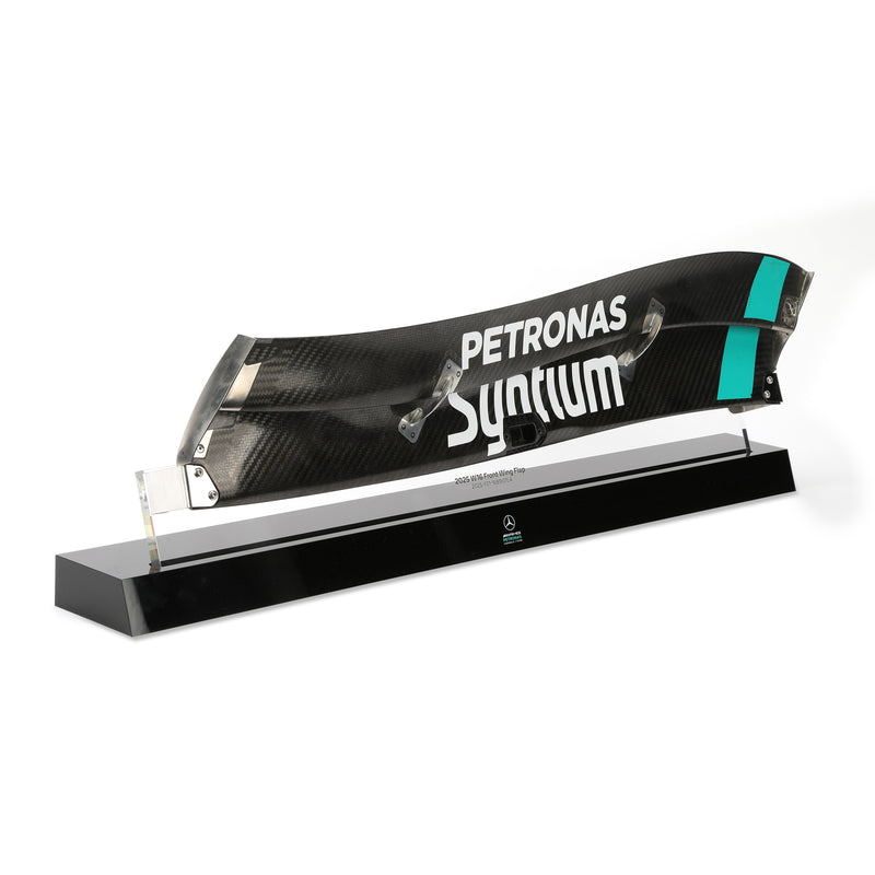 Mercedes Formula 1 Team 2025 left front wing flap display stand authentic racing collectible