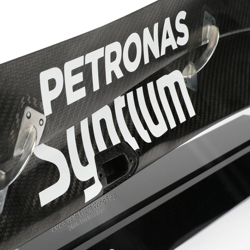 Mercedes F1 Team left front wing flap 2025 authentic aerodynamic bodywork display stand piece