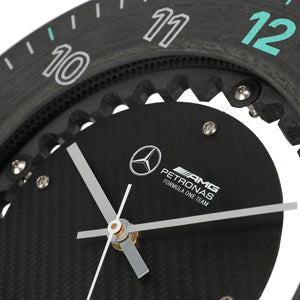 Mercedes AMG Petronas Formula 1 brake disc clock authentic racing inspired home display piece