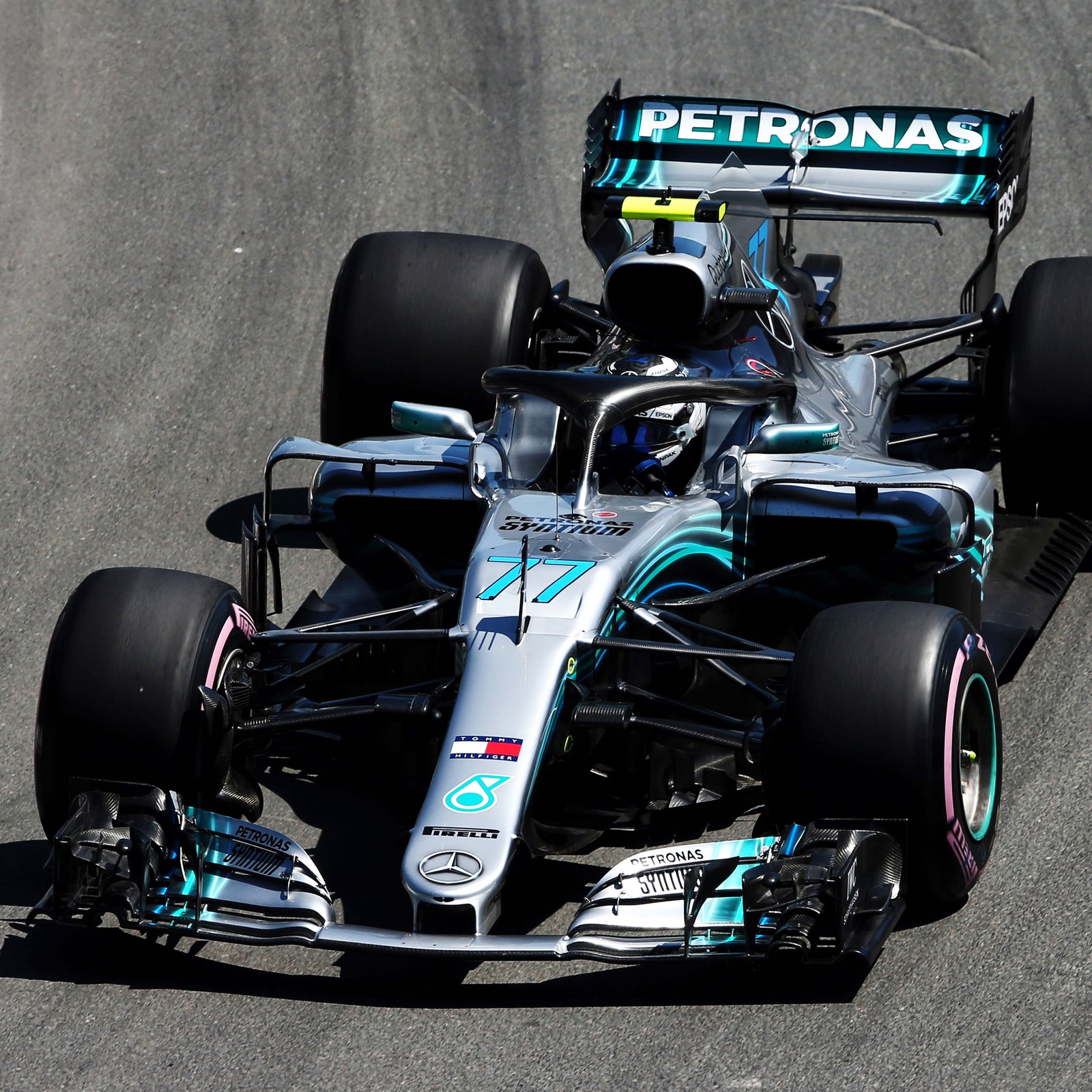 LOT 654 - Mercedes AMG F1 Team 2018 Rear Wing Table  S/N 2018-F02-0723/3 L121