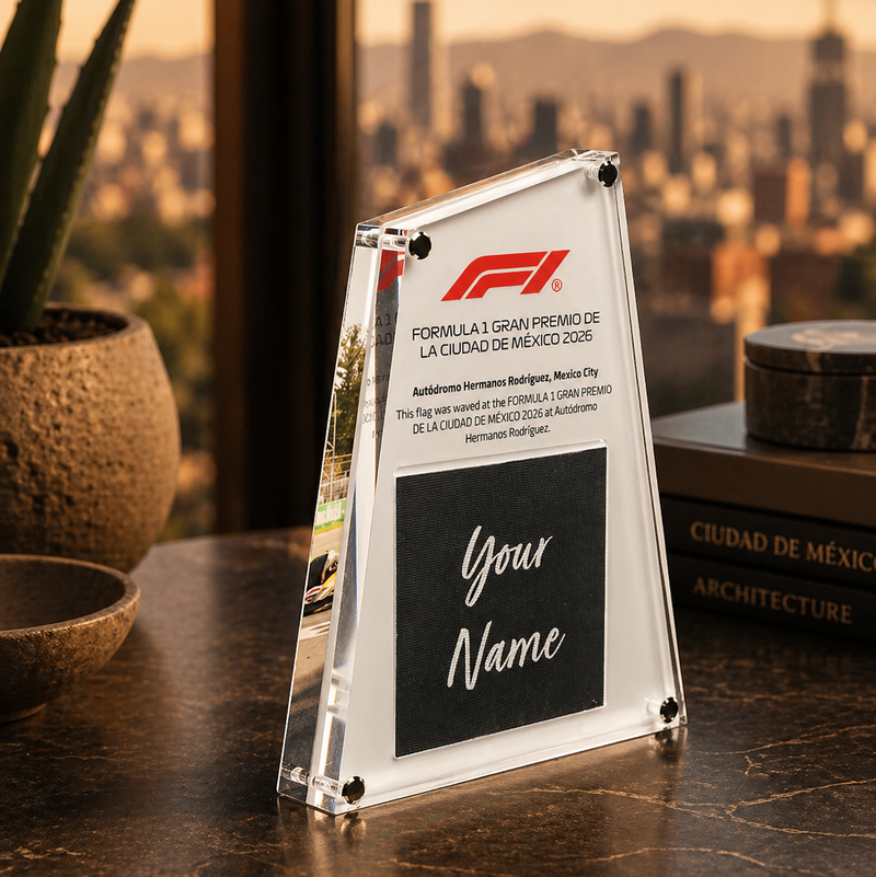 Mexican Grand Prix Flag 2026 - Your Name on the Flag