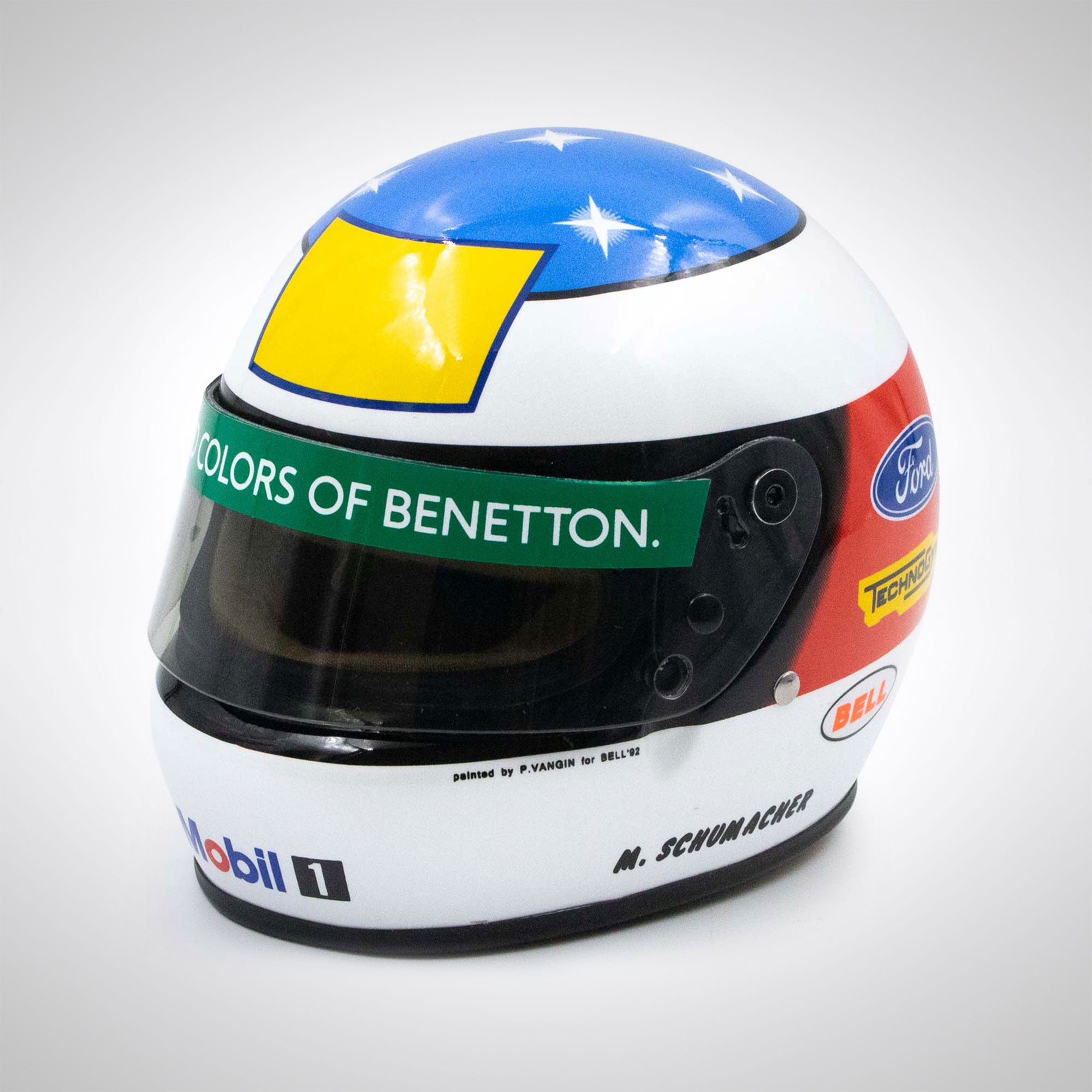 Michael Schumacher 1992 1:2 Scale Helmet – Belgian GP