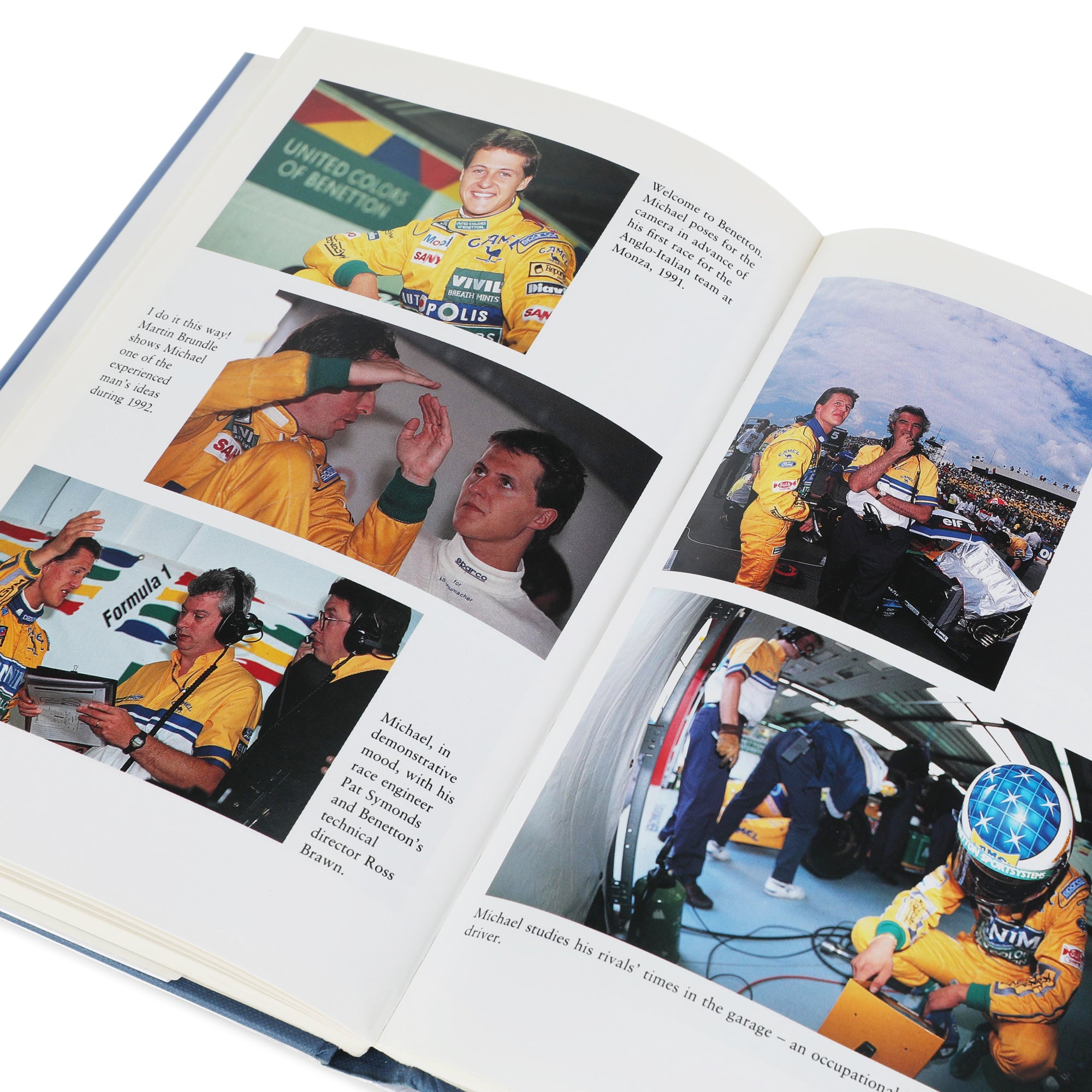 Michael Schumacher Signed 1995 Book