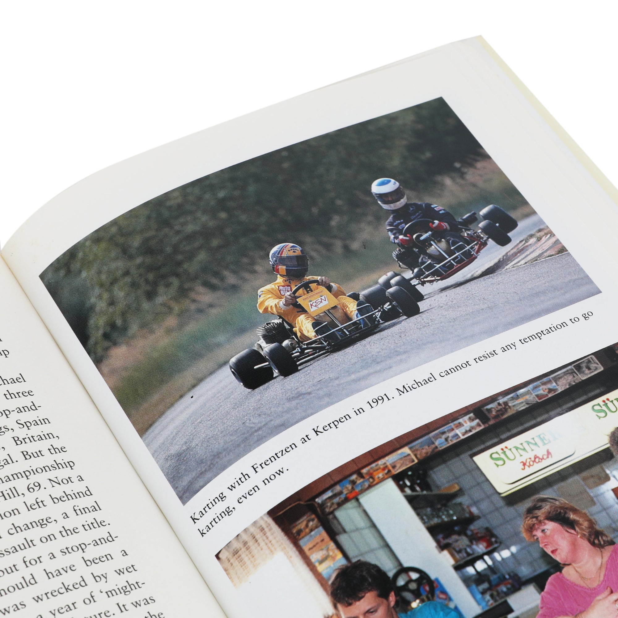 Michael Schumacher Signed 1995 Book