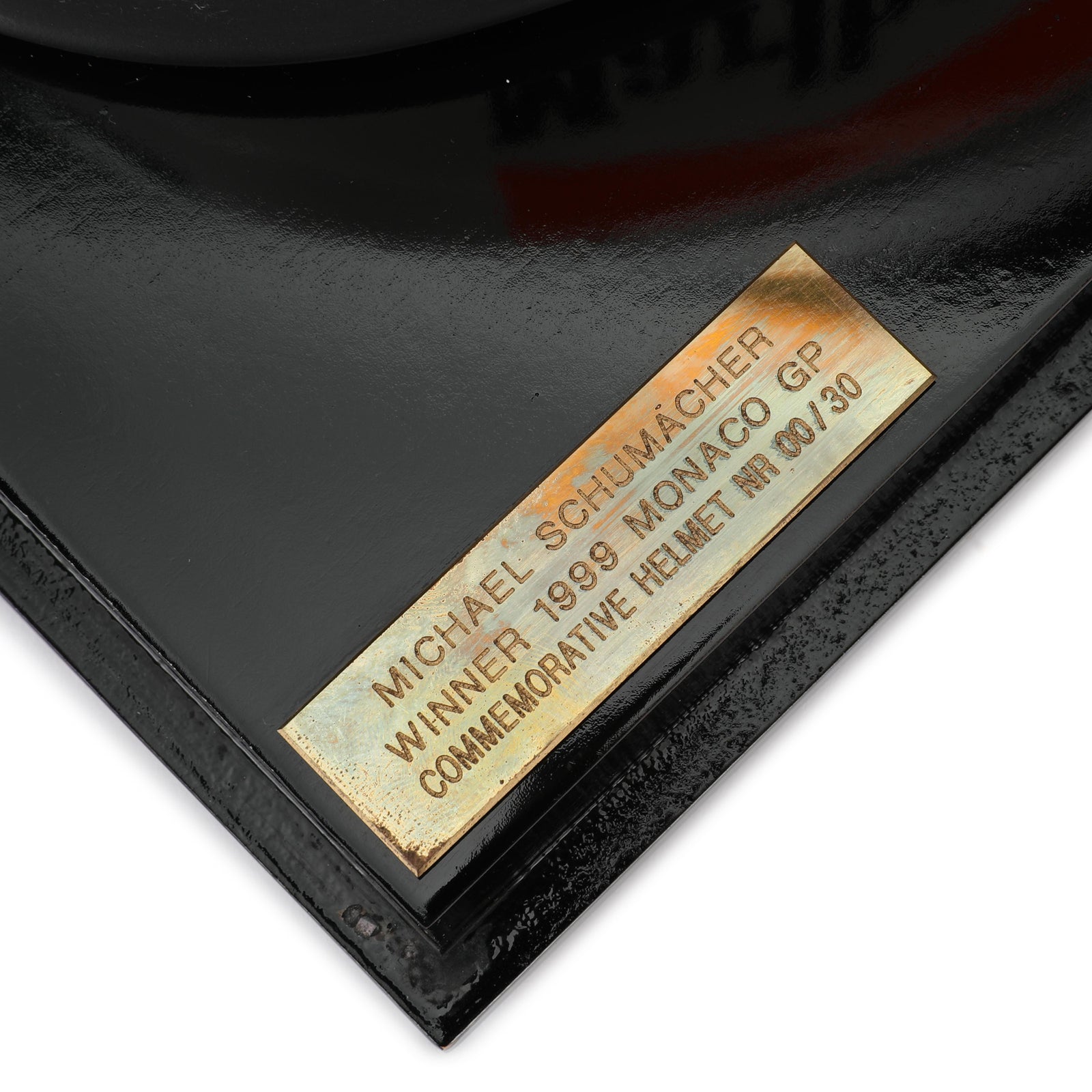 LOT 707 - Michael Schumacher Replica 1999 Scuderia Ferrari Helmet - Monaco GP