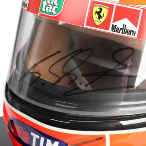 LOT 016 - Michael Schumacher 2000 Replica Helmet With Signed Visor