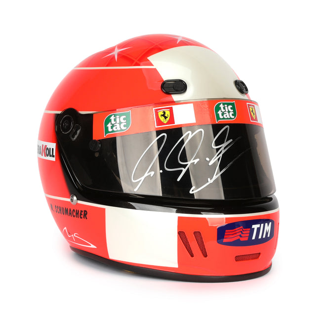 The Silverstone Auction LOT 009 - Michael Schumacher Signed 2000 Ferrari Replica Helmet