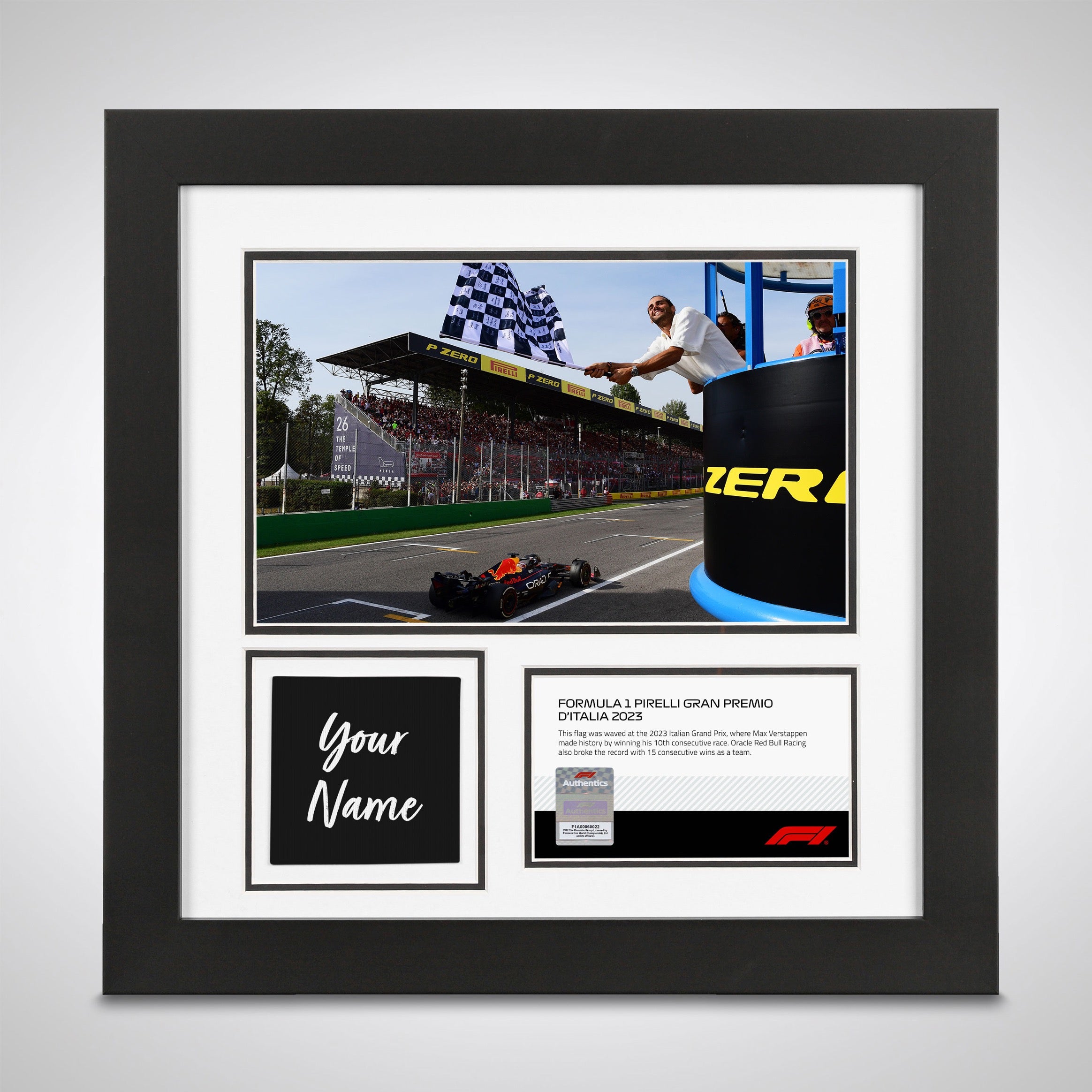Own the Chequered Flag – 2023 Italian Grand Prix
