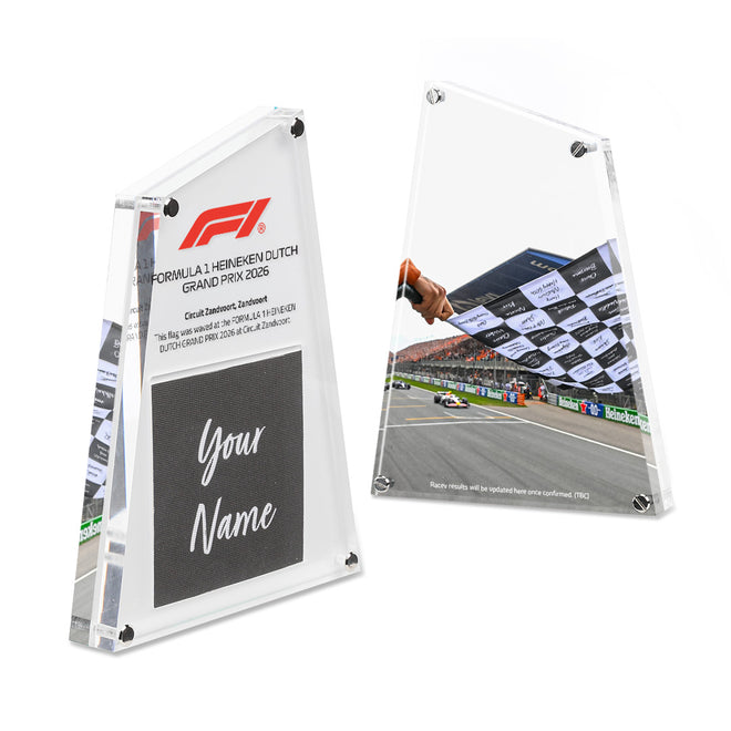 Own the Chequered Flag - 2026 Dutch Grand Prix