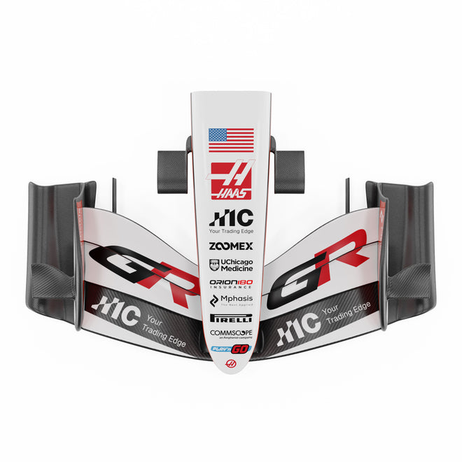 Official Haas Formula One Team 2026 Replica Front Wing & Nose